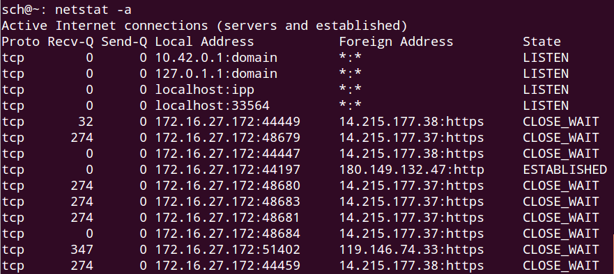 linux-netstat-a